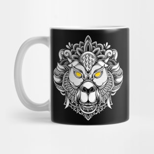 Ornate Monkey Mug